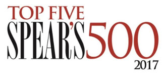 Image of top five Spear's 500 logo.